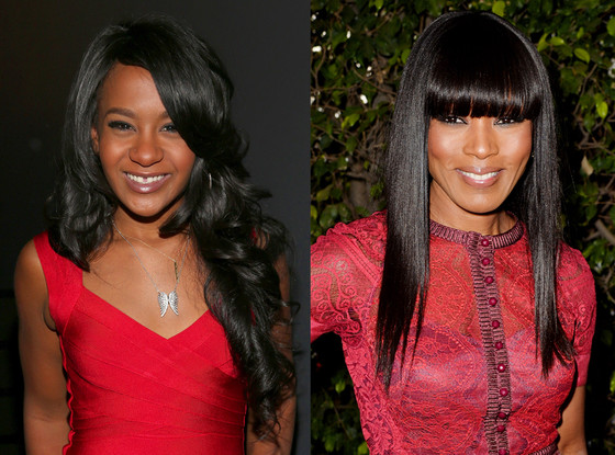 Bobbi Kristina Brown, Angela Bassett Bobbi Kristina Brown, Angela Bassett